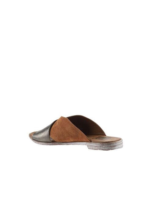 Bueno Shoes Taba Haki Süet-deri Kadın Düz Terlik 01wu3000 - Görsel 6