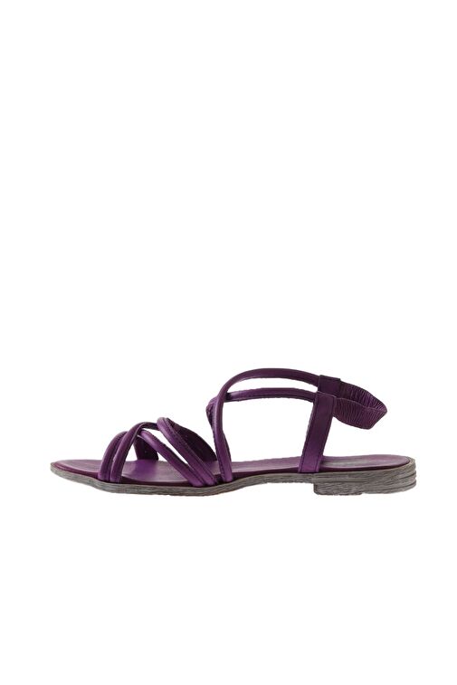 Bueno Shoes Lila Deri Kadın Sandalet 01wu3004 - Görsel 5