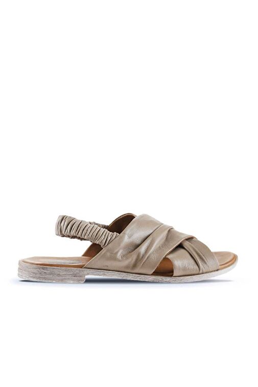 Bueno Shoes Gümüş Deri Kadın Sandalet 01wu3005 - Görsel 6