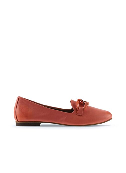 Bueno Shoes Mercan Deri Kadın Düz Babet 01wu3600 - Görsel 3