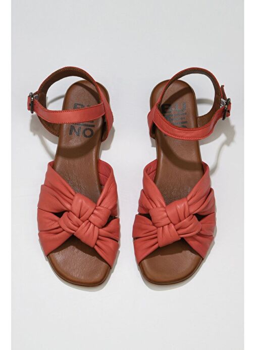 Bueno Shoes Mercan Deri Kadın Sandalet 01wu8802 - Görsel 2