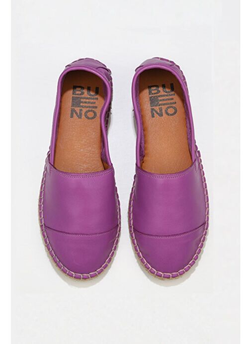Bueno Shoes Lila Deri Kadın Espadril Ayakkabı 01wj0300 - Görsel 2