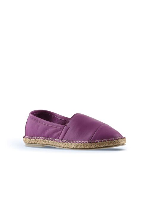 Bueno Shoes Lila Deri Kadın Espadril Ayakkabı 01wj0300 - Görsel 4
