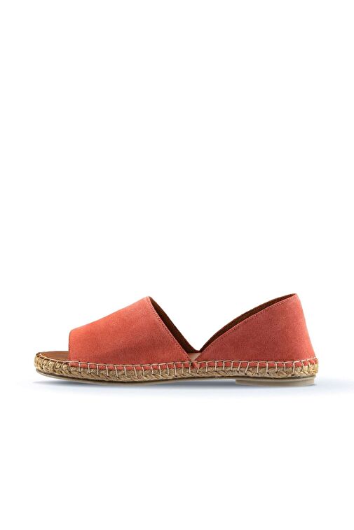 Bueno Shoes Pudra Açık Süet Kadın Espadril Ayakkabı 01wq2413 - Görsel 5