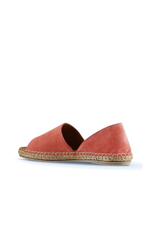 Bueno Shoes Pudra Açık Süet Kadın Espadril Ayakkabı 01wq2413 - Görsel 6