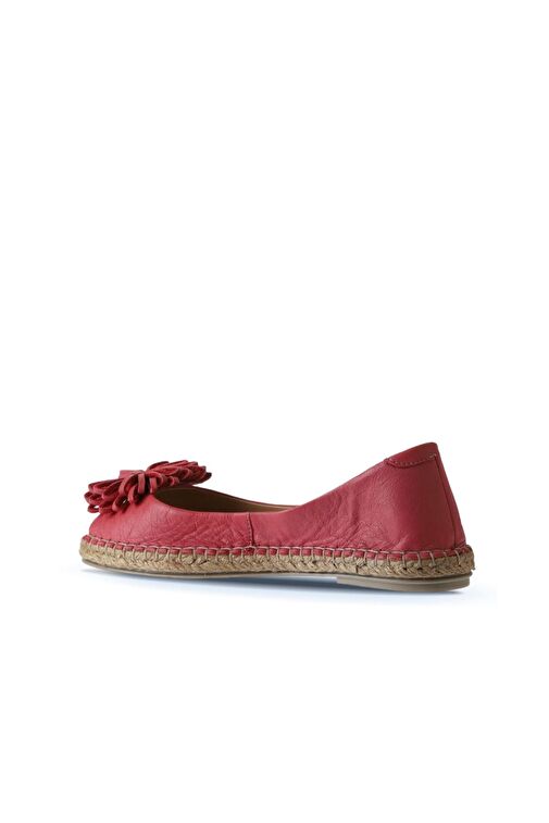 Bueno Shoes Fuşya Deri Kadın Düz Babet 01ws4807 - Görsel 6