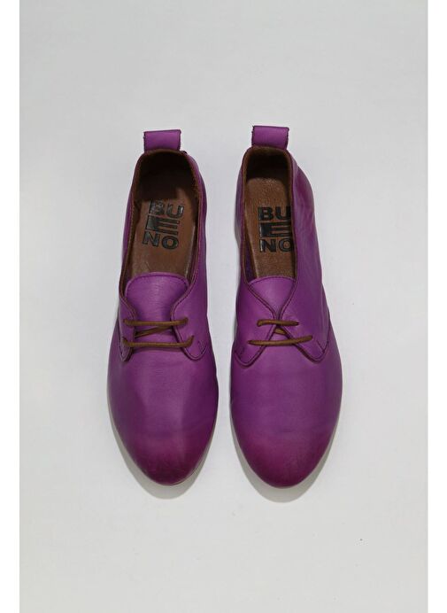 Bueno Shoes Lila Deri Kadın Günlük Ayakkabı - Görsel 6