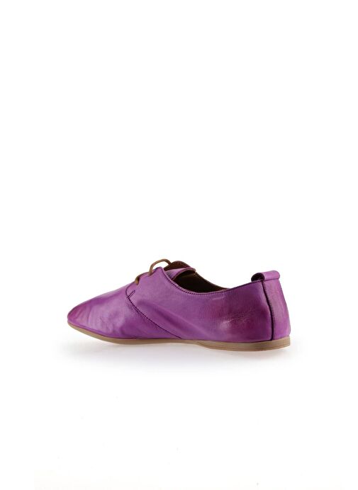 Bueno Shoes Lila Deri Kadın Günlük Ayakkabı - Görsel 5