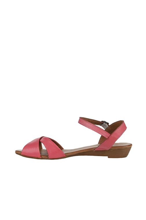 Bueno Shoes Fuşya Deri Kadın Sandalet 01wn3808 - Görsel 5