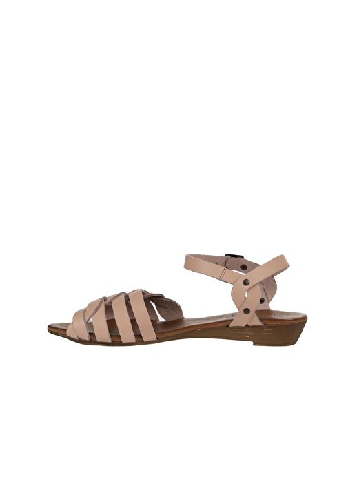Bueno Shoes Pudra Deri Kadın Sandalet 01wu3901 - Görsel 5