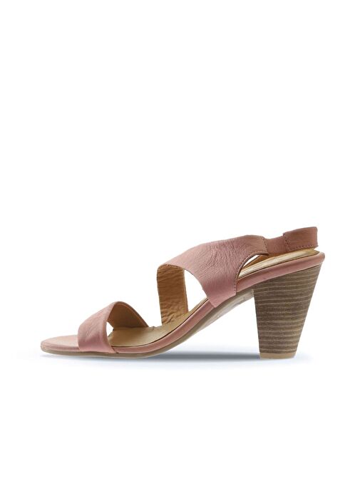 Bueno Shoes Pudra Deri Kadın Topuklu Ayakkabı 01ws6700 - Görsel 5