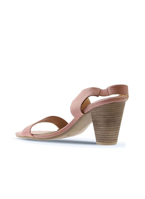 Bueno Shoes Pudra Deri Kadın Topuklu Ayakkabı 01ws6700 - Görsel 6