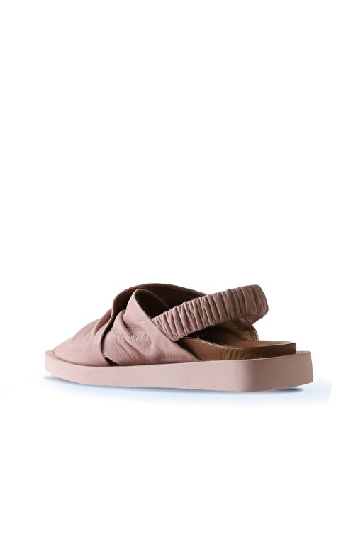 Bueno Shoes Gül Kurusu Deri Kadın Sandalet 01wu3309 - Görsel 6