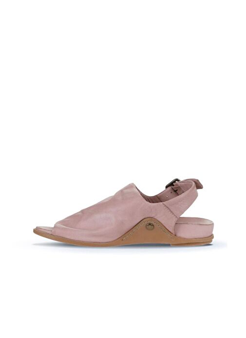 Bueno Shoes Gül Kurusu Deri Kadın Sandalet 01wu7603 - Görsel 5