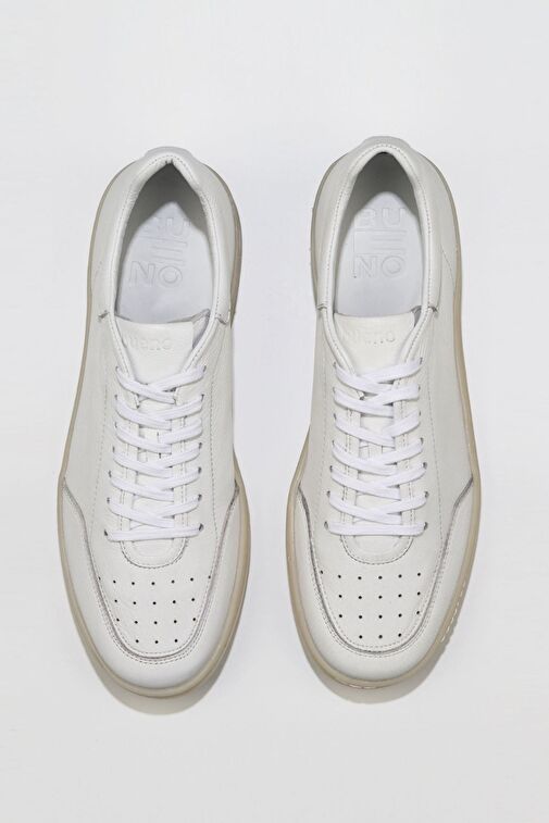 Bueno Shoes Beyaz Messi Deri Erkek Spor Ayakkabı 07m0981 - Görsel 2