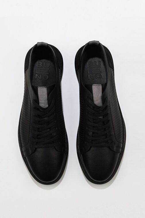 Bueno Shoes Siyah Messi Deri Erkek Günlük Ayakkabı 07m9983 - Görsel 2