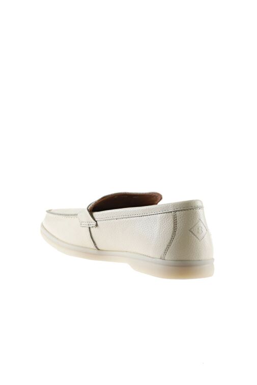 Bueno Shoes Bej Flotter Deri Erkek Loafer 05ms101 - Görsel 6