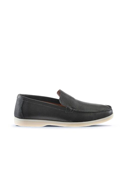 Bueno Shoes Siyah Flotter Deri Erkek Loafer 05ms102 - Görsel 3