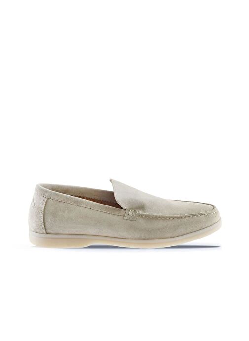 Bueno Shoes Bej Flotter Deri Erkek Loafer 05ms102 - Görsel 3
