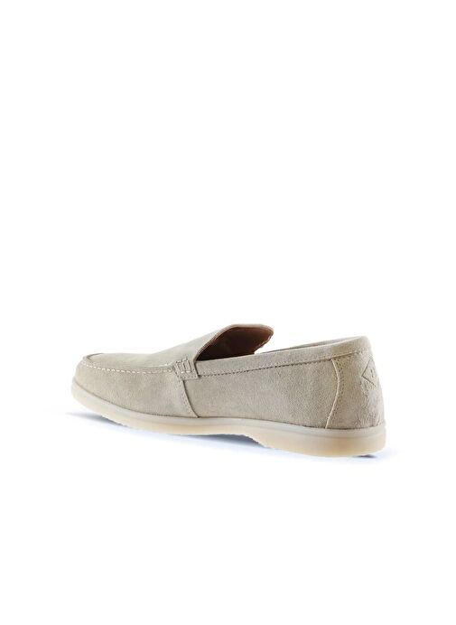 Bueno Shoes Bej Flotter Deri Erkek Loafer 05ms102 - Görsel 6