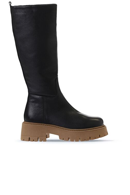 Bueno Shoes Siyah Deri Kadın Çizme 01wv3109 - Görsel 2