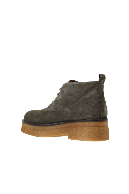 Bueno Shoes Haki Süet Kadın Düz Bot 01wv0200 - Görsel 6