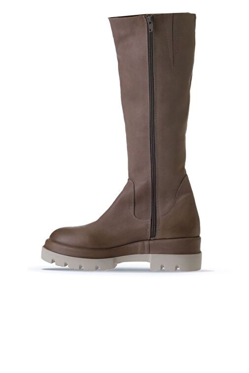 Bueno Shoes Vizon Deri Kadın Çizme 01wv2906 - Görsel 3