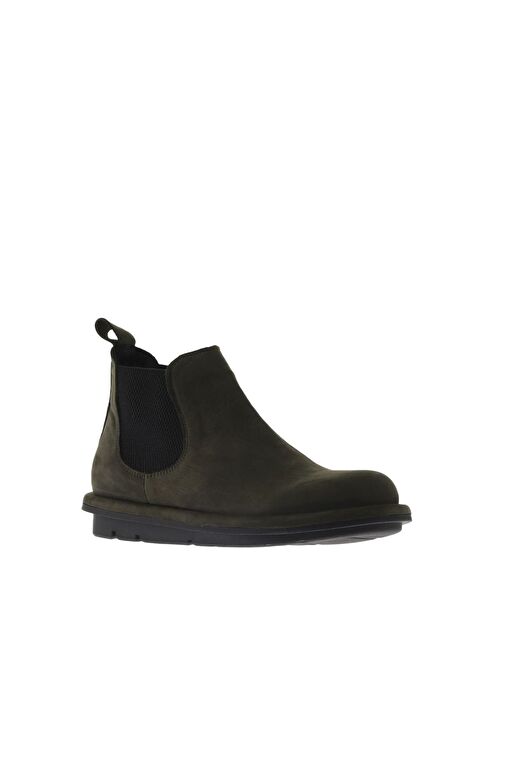 Bueno Shoes Haki Koyu Nubuk Kadın Düz Bot 01wv7500 - Görsel 3