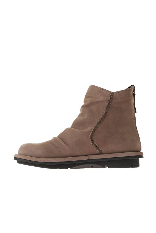 Bueno Shoes Bej Nubuk Kadın Düz Bot 01wv7503 - Görsel 5