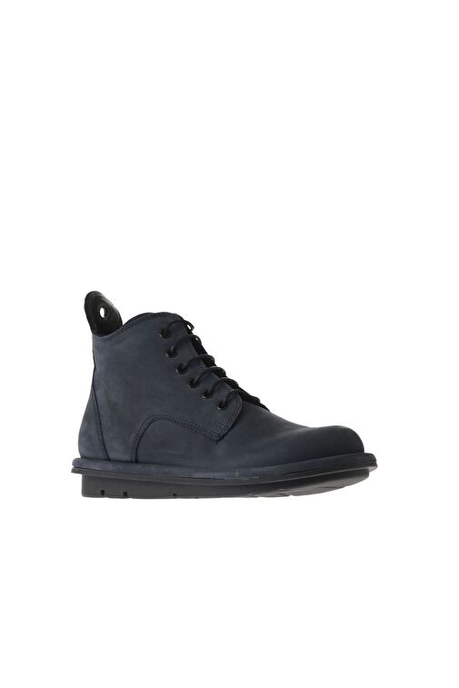 Bueno Shoes Mavi Nubuk Kadın Düz Bot 01wv7504 - Görsel 4