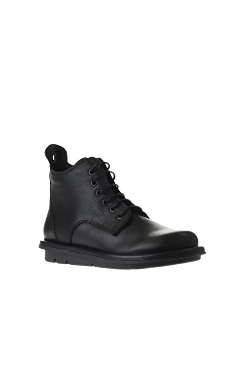 Bueno Shoes Siyah Deri Kadın Düz Bot 01wv7504 - Görsel 4