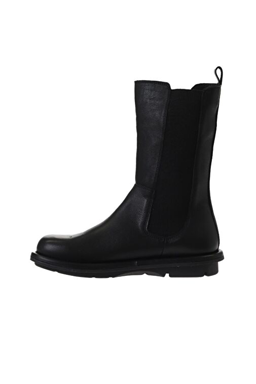 Bueno Shoes Siyah Deri Kadın Düz Bot 01wv7506 - Görsel 4