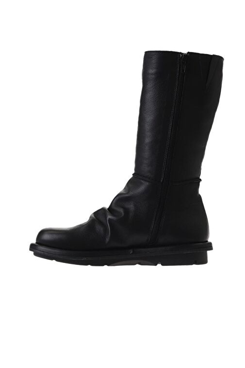 Bueno Shoes Siyah Deri Kadın Düz Bot 01wv7507 - Görsel 4