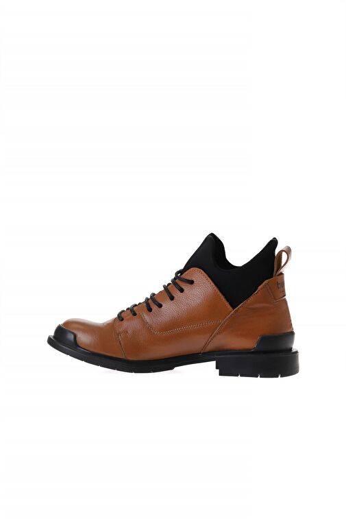 Bueno Shoes Taba Deri Kadın Düz Bot 01wp7701 - Görsel 5