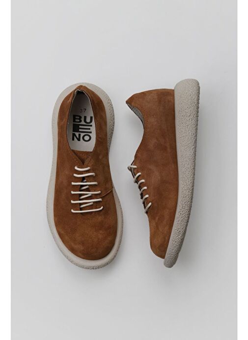 Bueno Shoes Taba Açık Süet Kadın Spor Ayakkabı 01wu8901 - Görsel 2