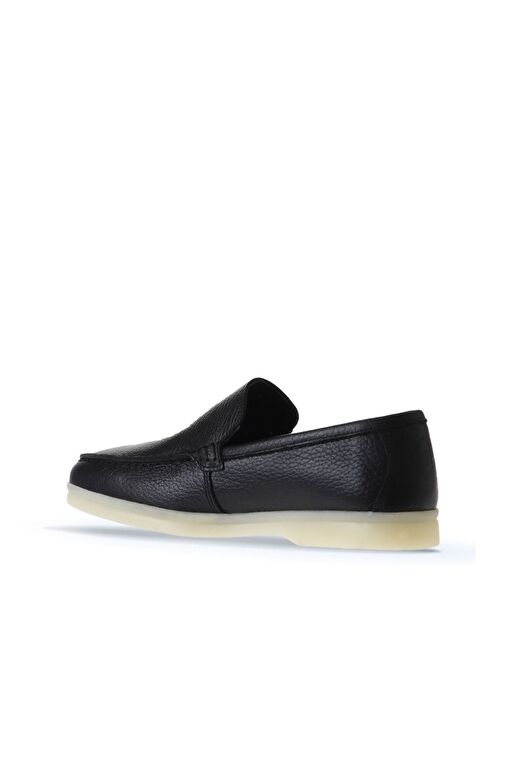Bueno Shoes Siyah Flotter Deri Kadın Loafer 05ws102 - Görsel 6