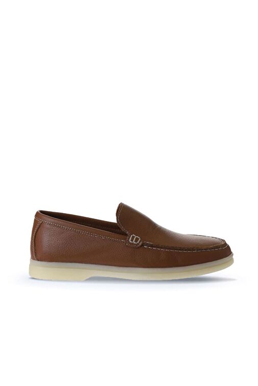 Bueno Shoes Taba Flotter Deri Kadın Loafer 05ws102 - Görsel 3