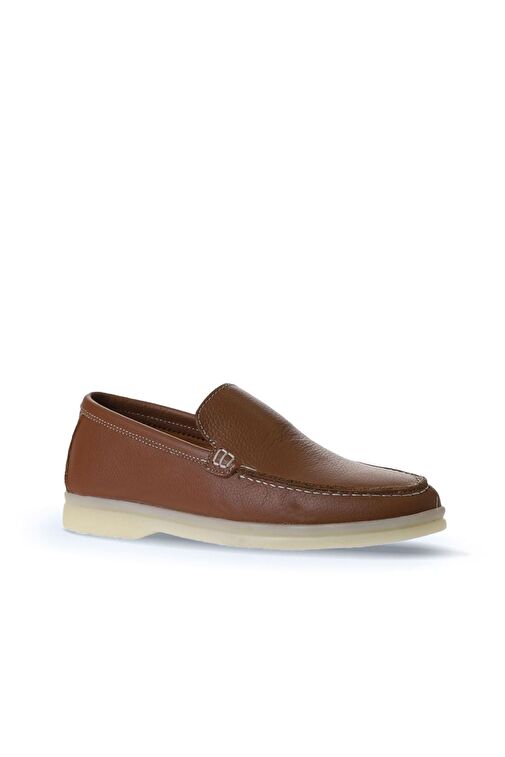 Bueno Shoes Taba Flotter Deri Kadın Loafer 05ws102 - Görsel 4