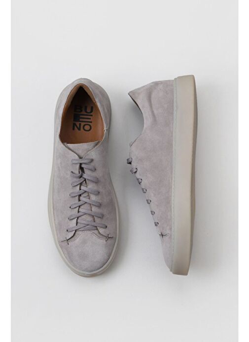 Bueno Shoes Gri Açık Süet Erkek Günlük Ayakkabı 10m50022 - Görsel 2