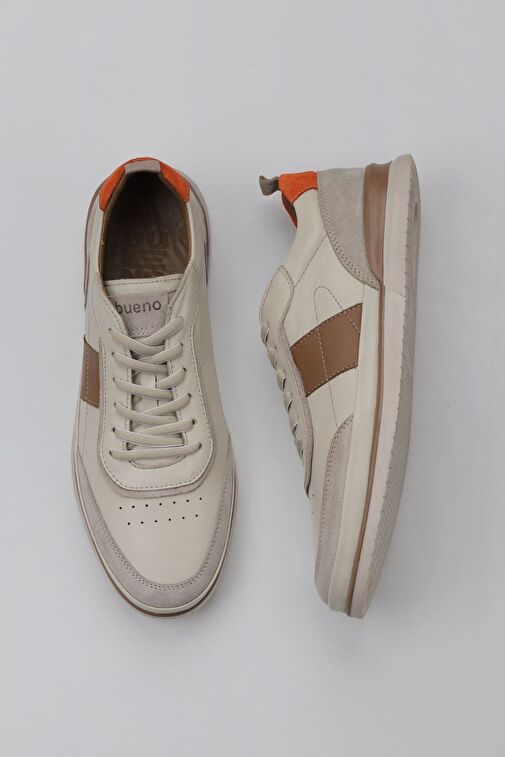 Bueno Shoes Bej Süet-messi Erkek Spor Ayakkabı 07m1687r176 - Görsel 2