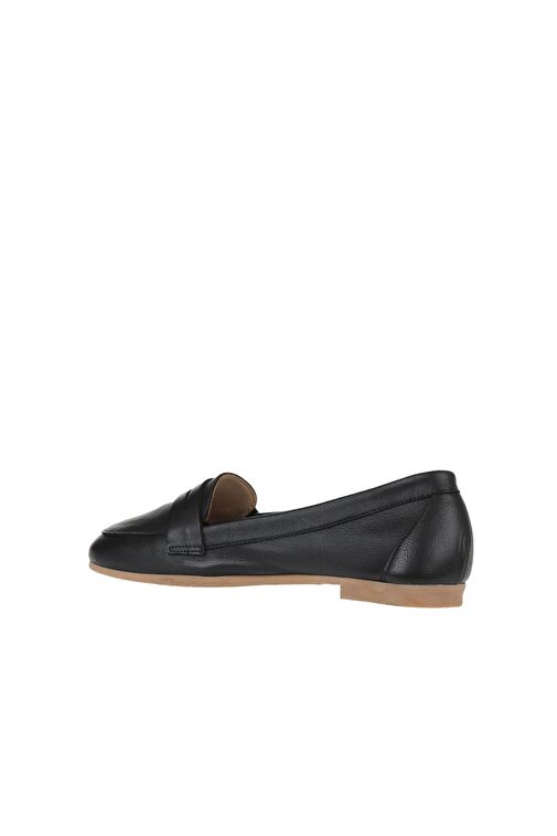 Bueno Shoes Siyah Deri Kadın Loafer 01wy0801 - Görsel 6