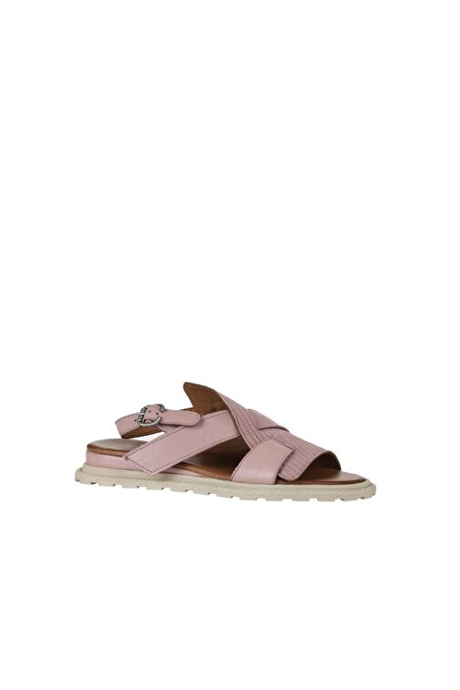 Bueno Shoes Gül Kurusu Deri Kadın Sandalet 01wy5401 - Görsel 4