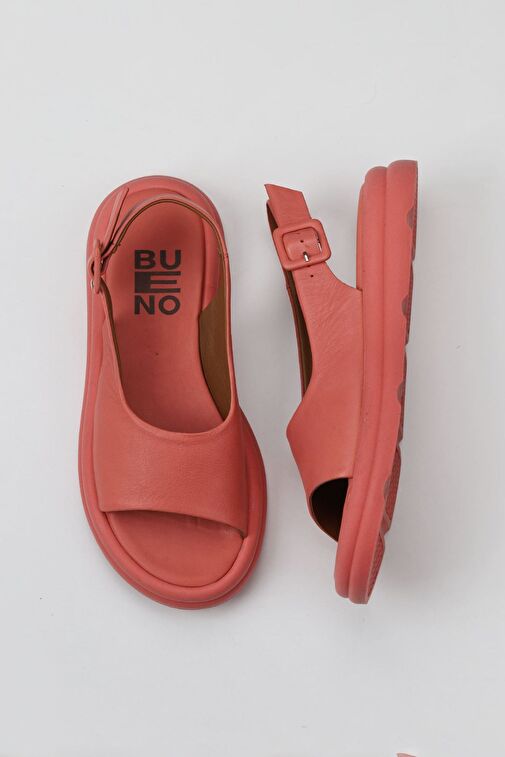 Bueno Shoes Mercan Deri Kadın Sandalet 01wy9404 - Görsel 2