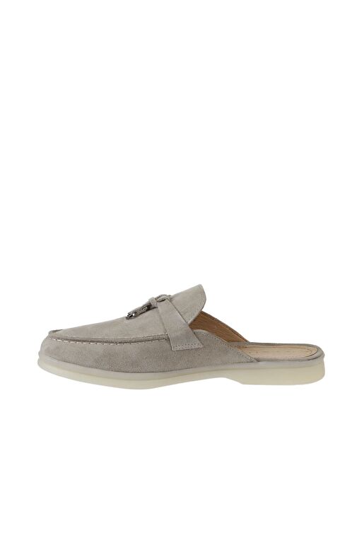 Bueno Shoes Bej Süet Kadın Düz Terlik 05wt103 - Görsel 5