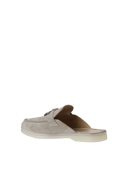 Bueno Shoes Bej Süet Kadın Düz Terlik 05wt103 - Görsel 6