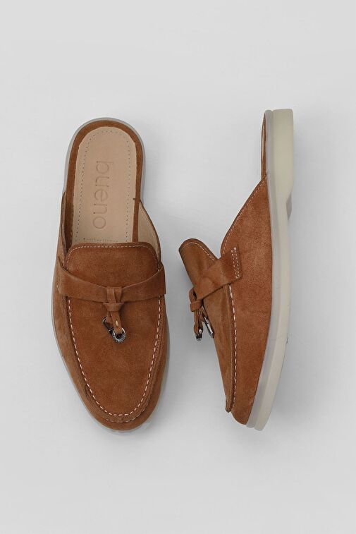 Bueno Shoes Konyak Süet Kadın Düz Terlik 05wt103 - Görsel 2