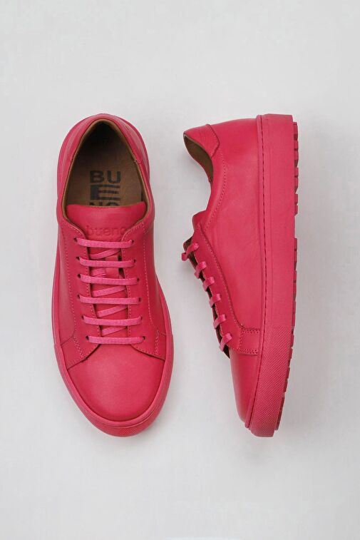 Bueno Shoes Fuşya Deri Kadın Günlük Ayakkabı 01wz7701 - Görsel 2