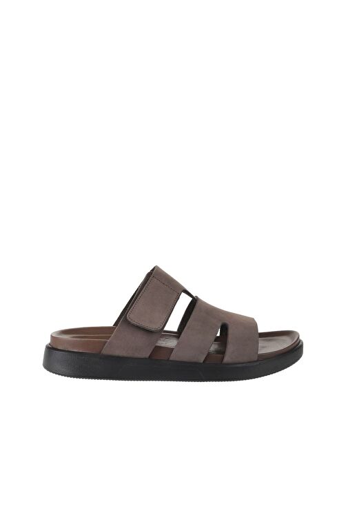 Bueno Shoes Kahverengi Nubuk Erkek Düz Terlik 11t23447 - Görsel 3