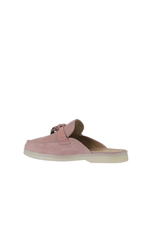 Bueno Shoes Pembe Süet Kadın Düz Terlik 05wt103 - Görsel 6