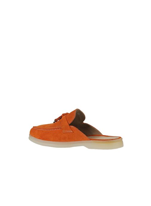 Bueno Shoes Turuncu Süet Kadın Düz Terlik 05wt103 - Görsel 6